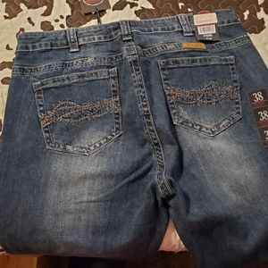 Women's Cowgirl Tuff jeans 38x extra long. 36" or 37" inseam approximately
